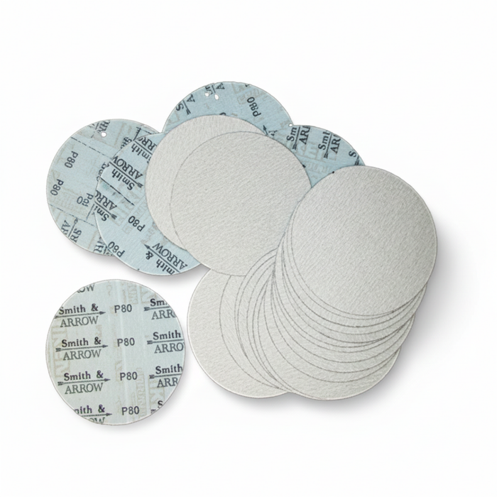 3", 75mm No Hole - Hook & Loop Velcro Sanding Discs | Orbital Sander