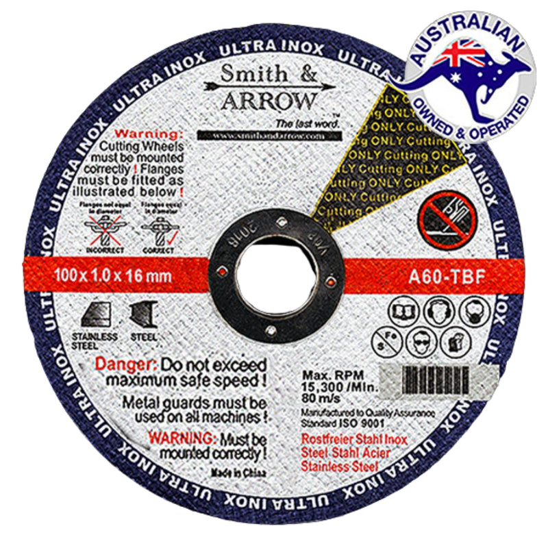 4", 100mm - METAL CUTTING DISCS