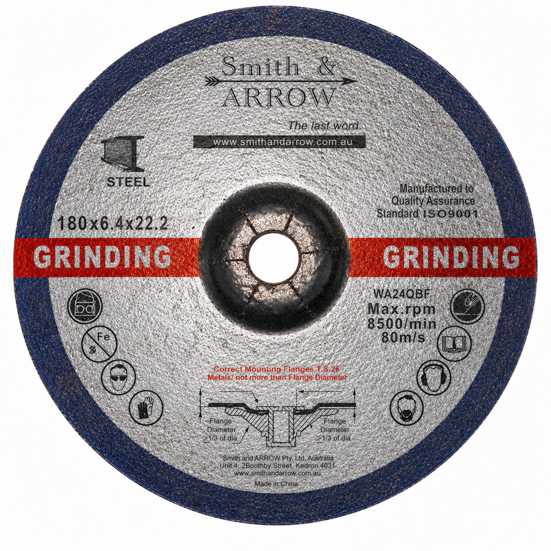 7", 180mm - Metal Grinding Discs