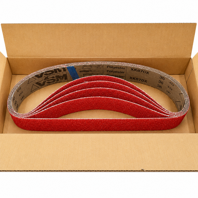 Zirconia / Ceramic Linishing Belts - 72" x 2"