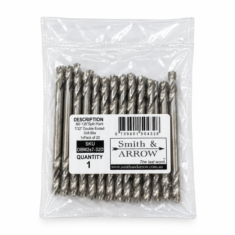 Rivet Double Ended Drill Bits M2 - 5.5mm 7/32"