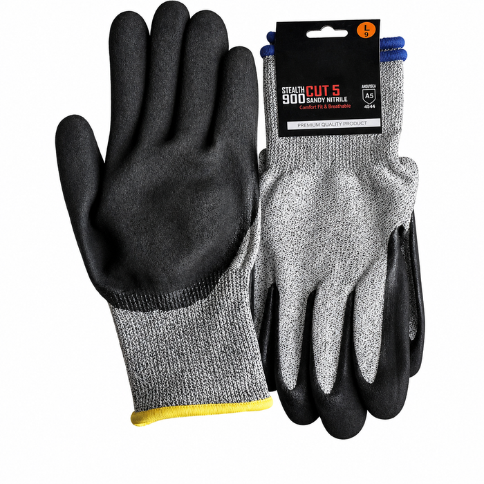 Cut Resistant (Level 5) Work Safety Gloves