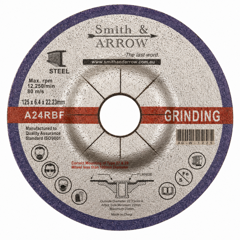 5", 125mm - Metal Grinding Discs