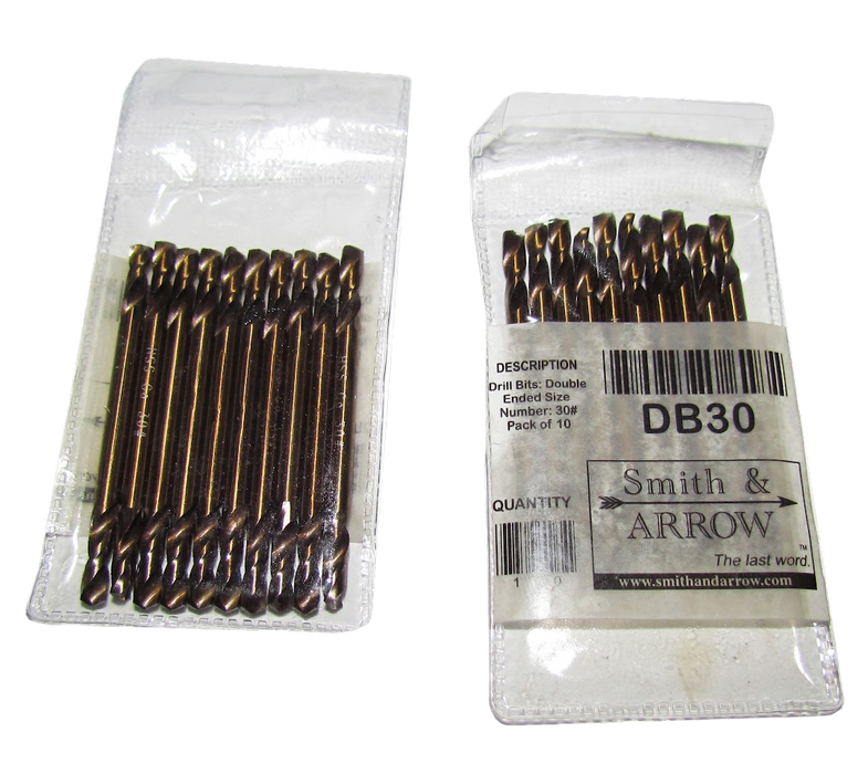 Number #30 Double Ended M35 Cobalt Rivet Drill Bits