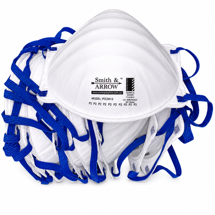 P2 Cupped Face Masks, Unvalved