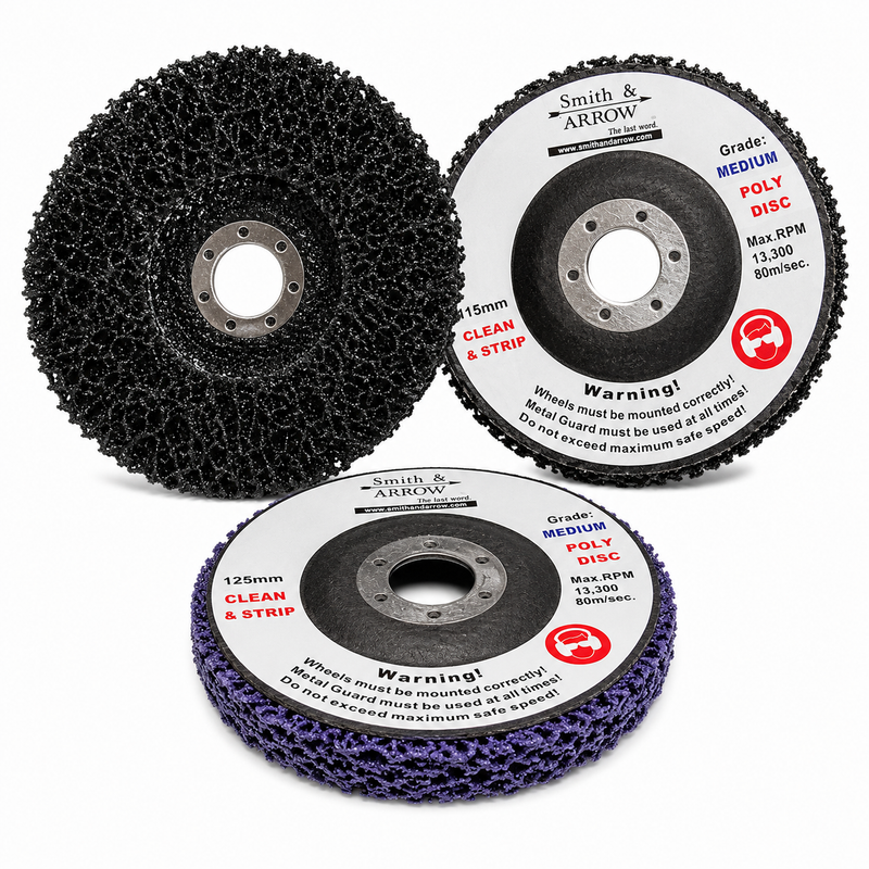 7", 180mm - Poly Strip Discs