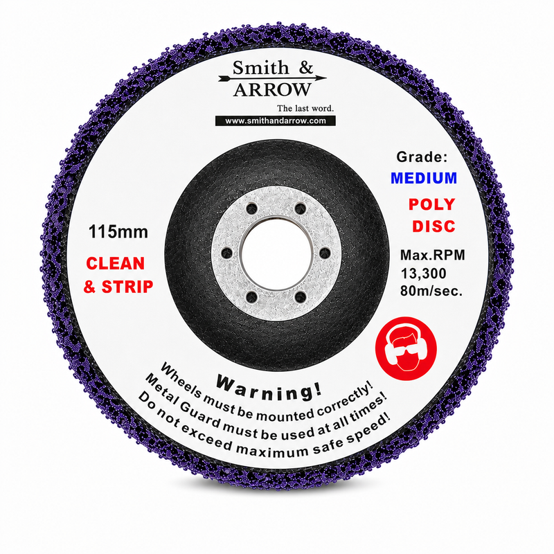 4.5", 115mm - Poly Strip Discs