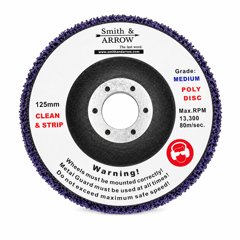 5", 125mm - Poly Strip Discs