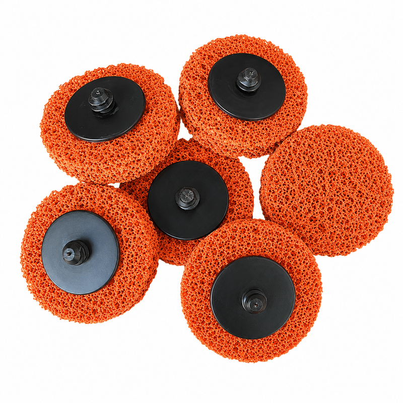 3", 75mm - Ceramic Poly Strip Roloc Quick Change Discs