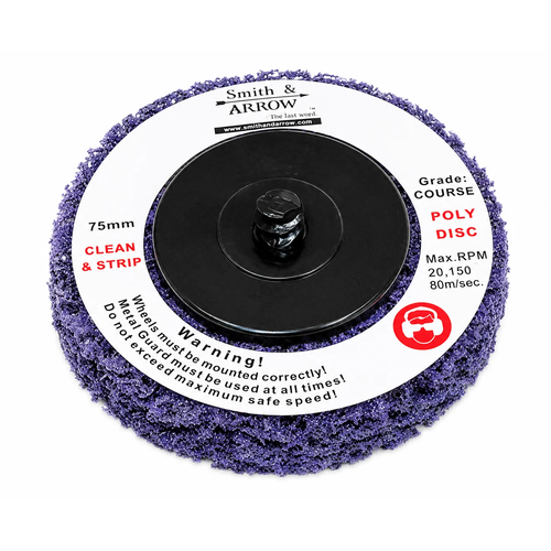 3", 75mm - Poly Strip Roloc Quick Change Discs
