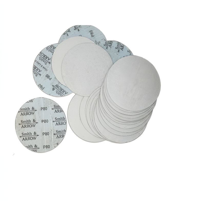 6" 150MM NO HOLE - HOOK & LOOP VELCRO SANDING DISCS | ORBITAL SANDER