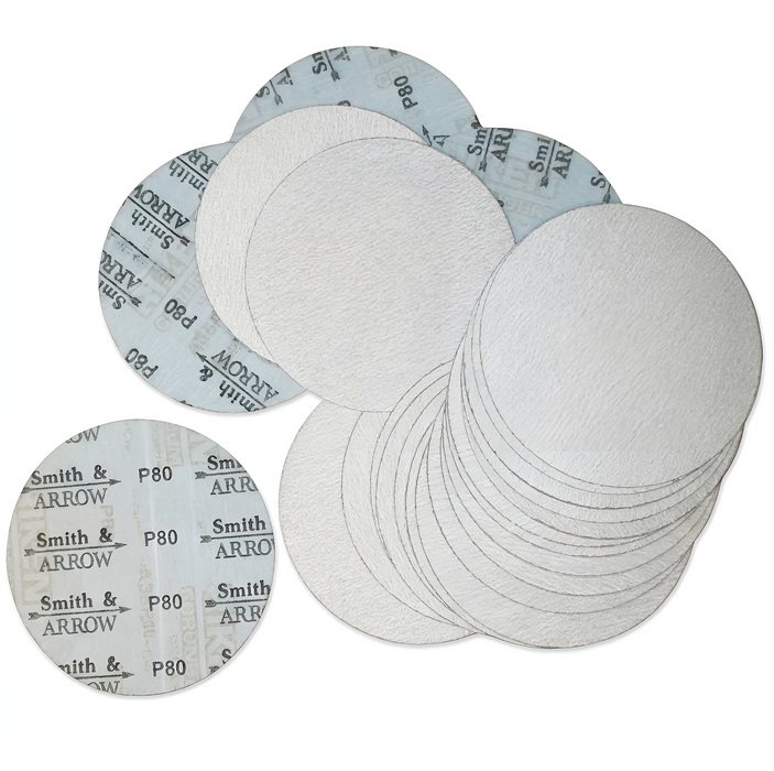 9", 225mm No Hole - Hook & Loop Velcro Sanding Discs | Orbital Sander