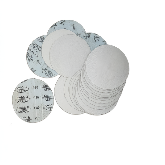 6", 150mm No Hole - Hook & Loop Velcro Sanding Discs | Orbital Sander