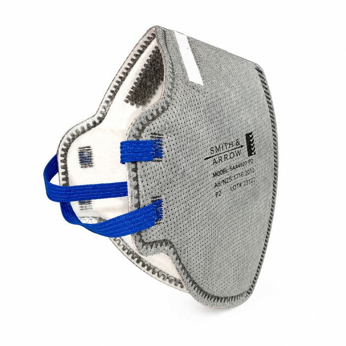 P2 Active Carbon Face Masks, Valved - Cupped or Folding