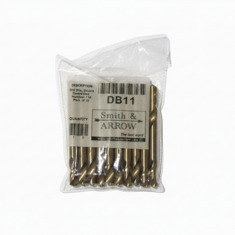 RIVET DOUBLE ENDED DRILL BITS, COBALT M35 - 5MM, 3/16"